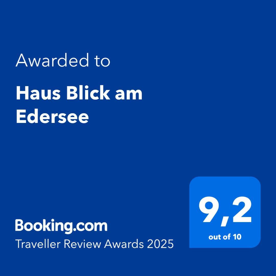 Haus Blick Am Edersee Waldeck  Esterno foto